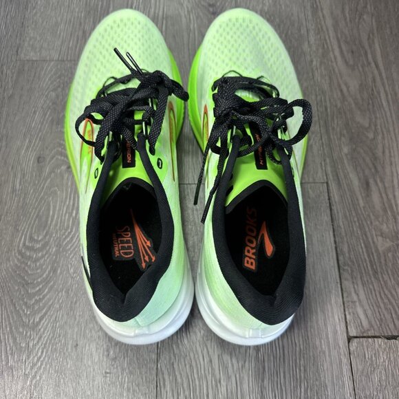 Size 9 - Brooks Hyperion Volt Green Running Shoe Men SAMPLE